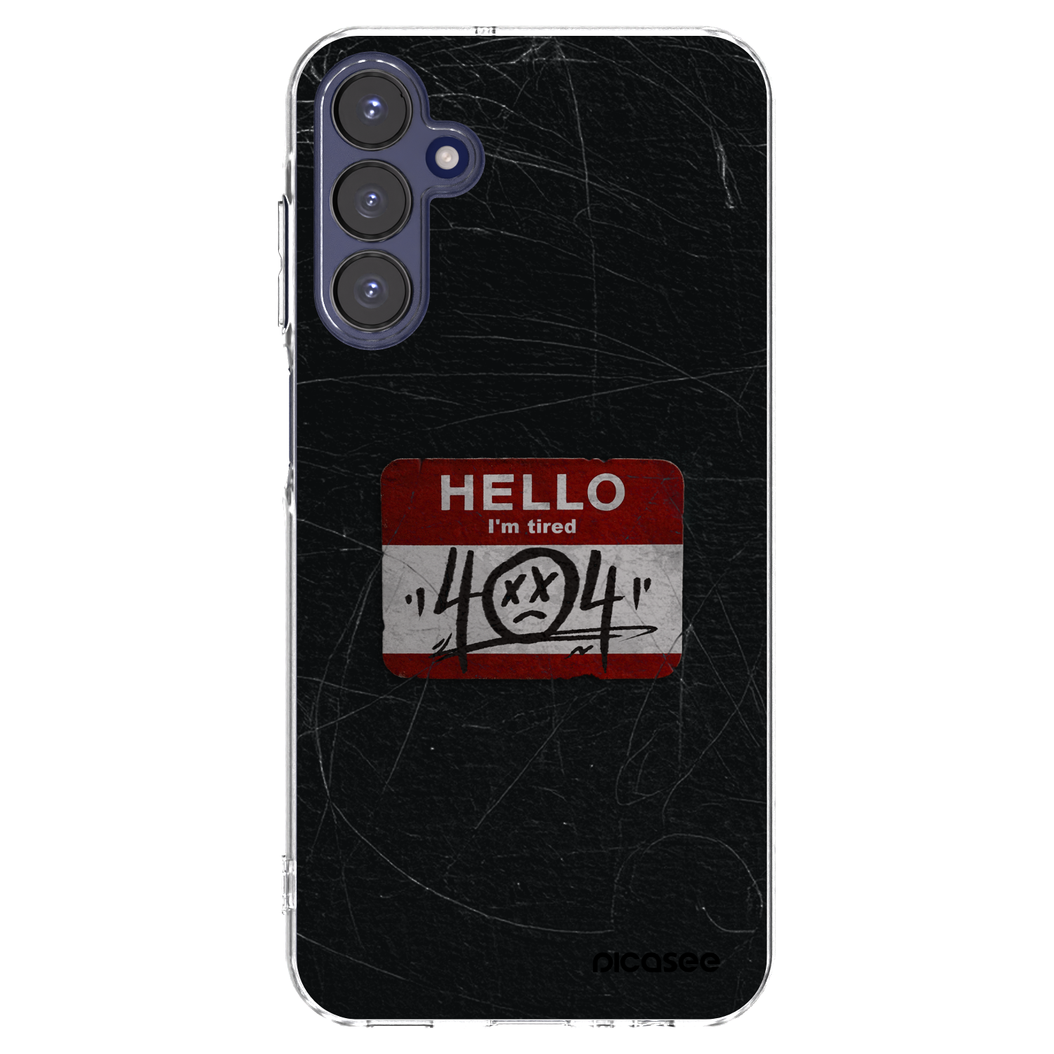 Picasee silikónový prehľadný obal pre Samsung Galaxy A15 A155F 4G - HELLO 404