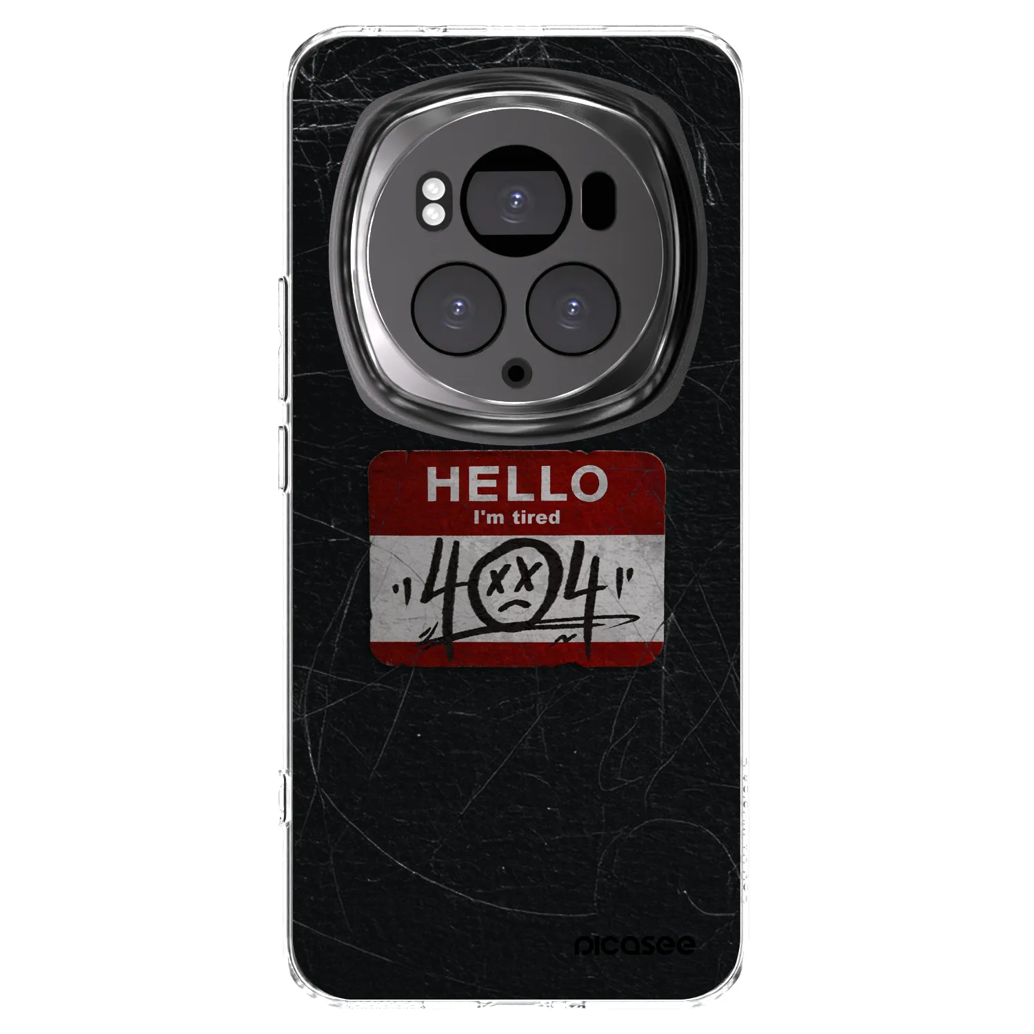 Picasee silikónový prehľadný obal pre Honor Magic6 Pro - HELLO 404