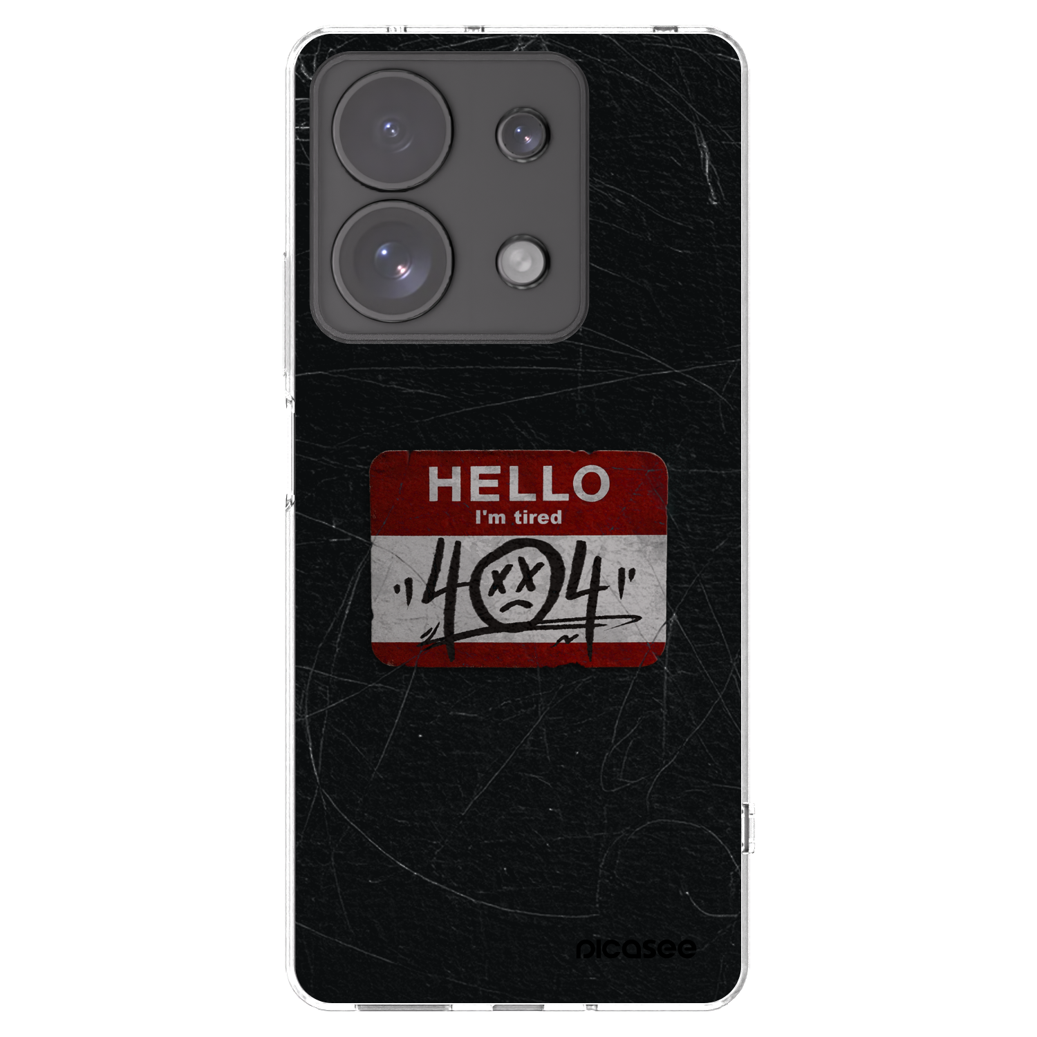 Silikónový prehľadný obal pre Xiaomi Redmi Note 13 Pro 4G - HELLO 404