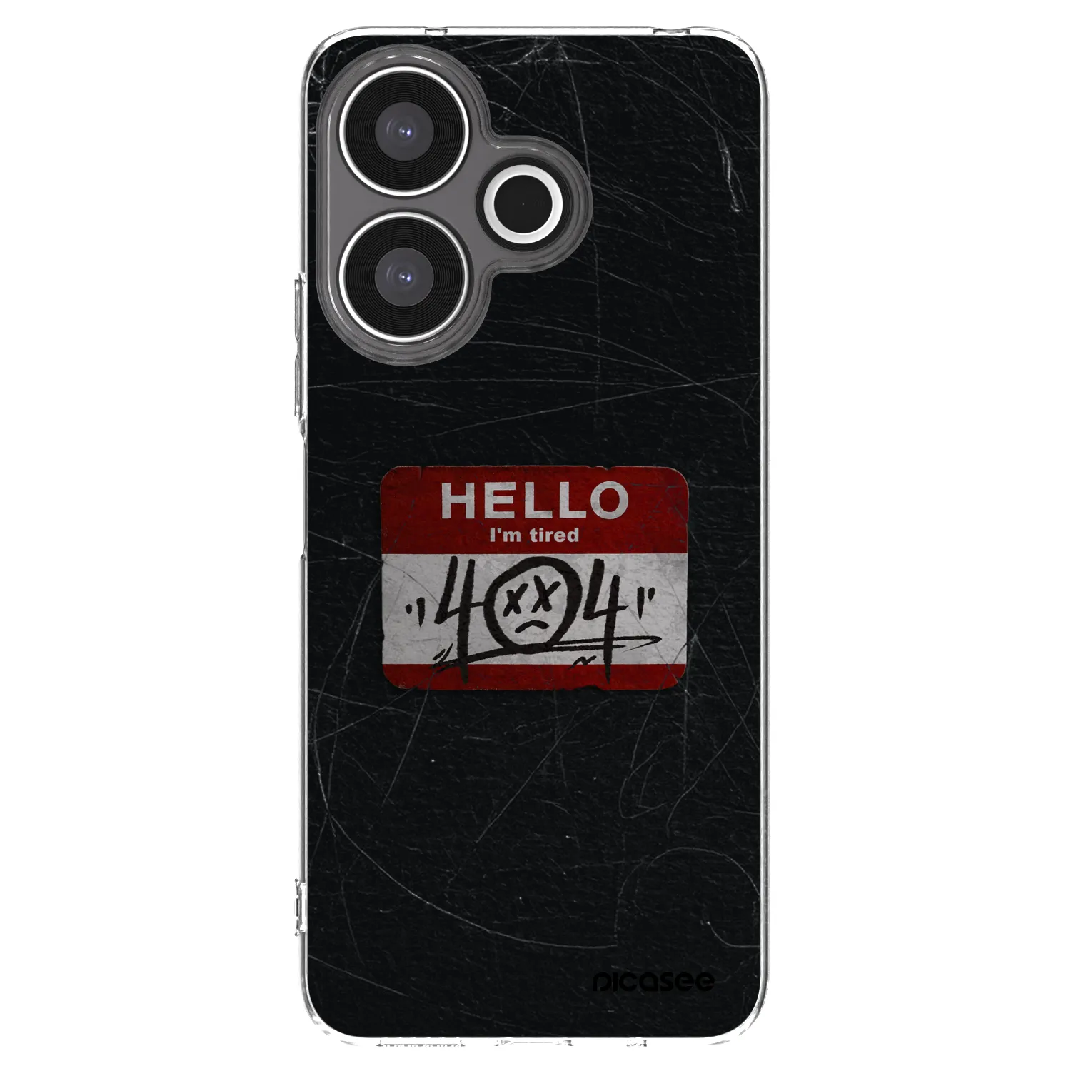 Silikónový prehľadný obal pre Xiaomi Redmi 13 4G - HELLO 404