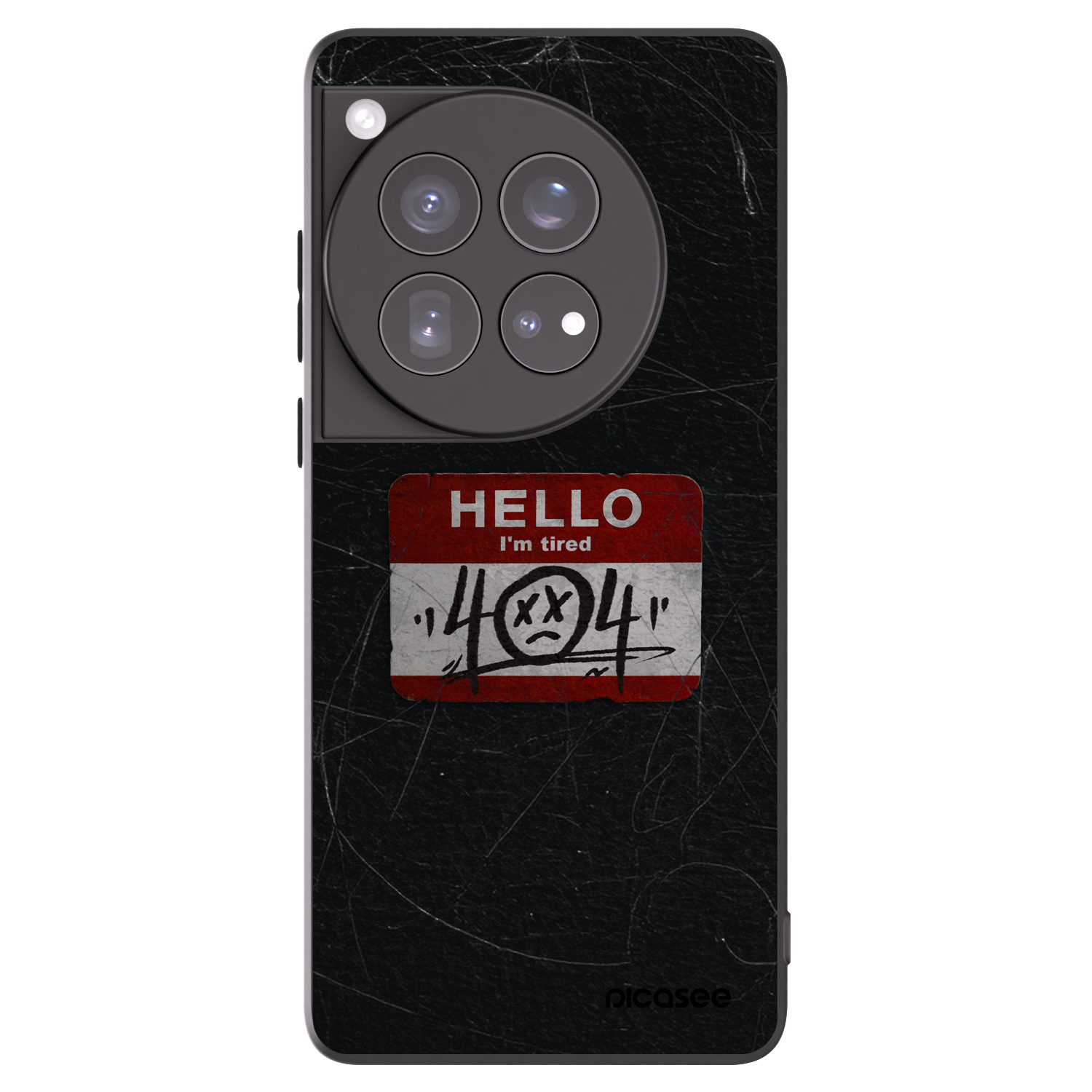Silikónový čierny obal pre OnePlus 12 5G - HELLO 404