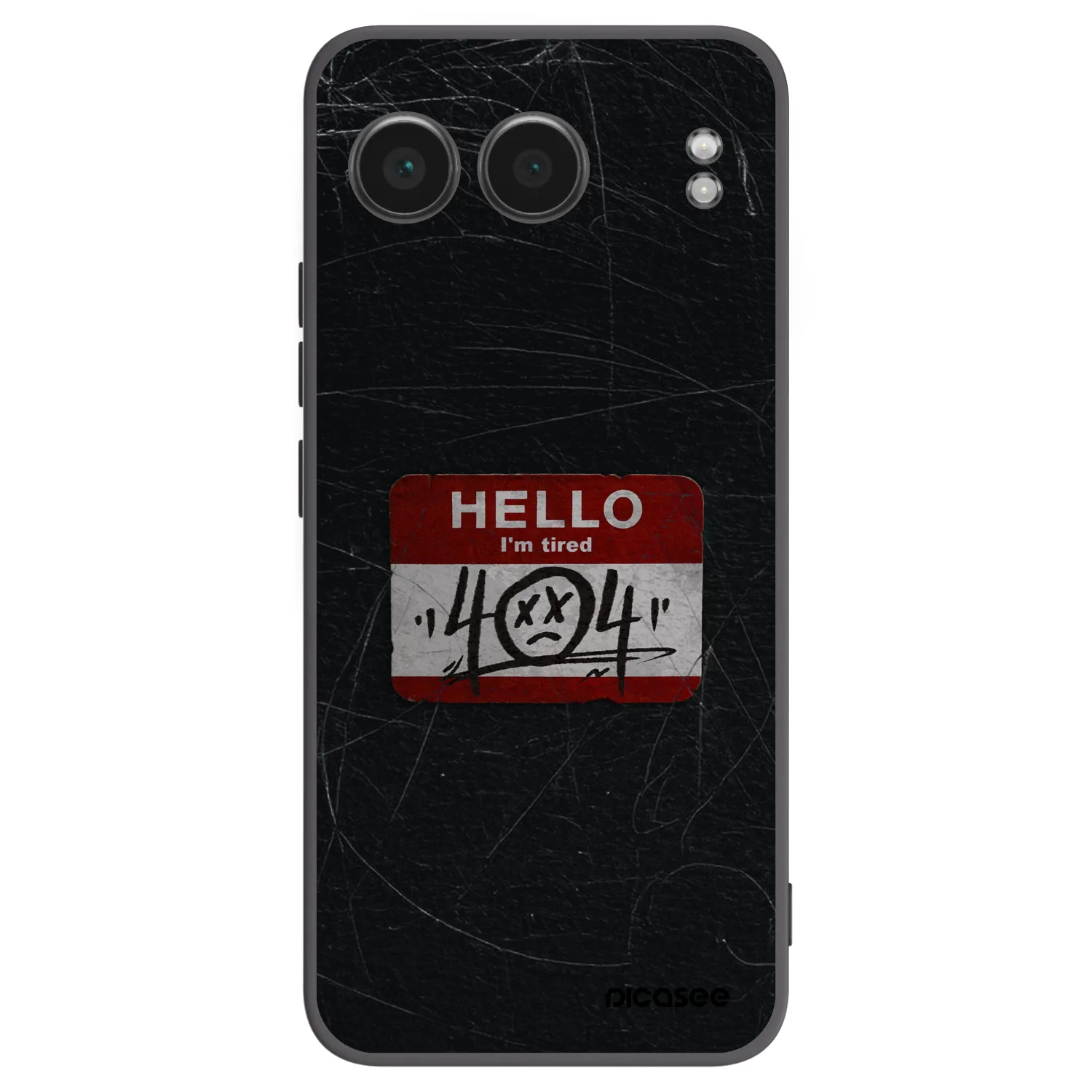 Picasee silikónový čierny obal pre OnePlus Nord 4 - HELLO 404