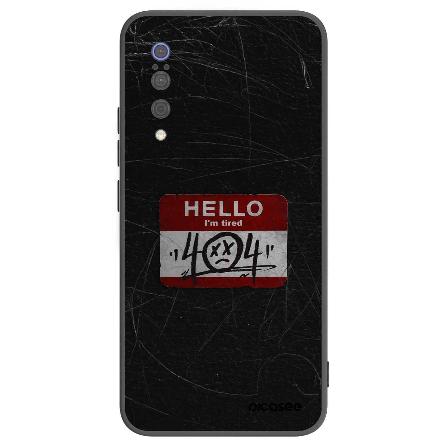 Picasee silikónový čierny obal pre Xiaomi Mi 9 - HELLO 404