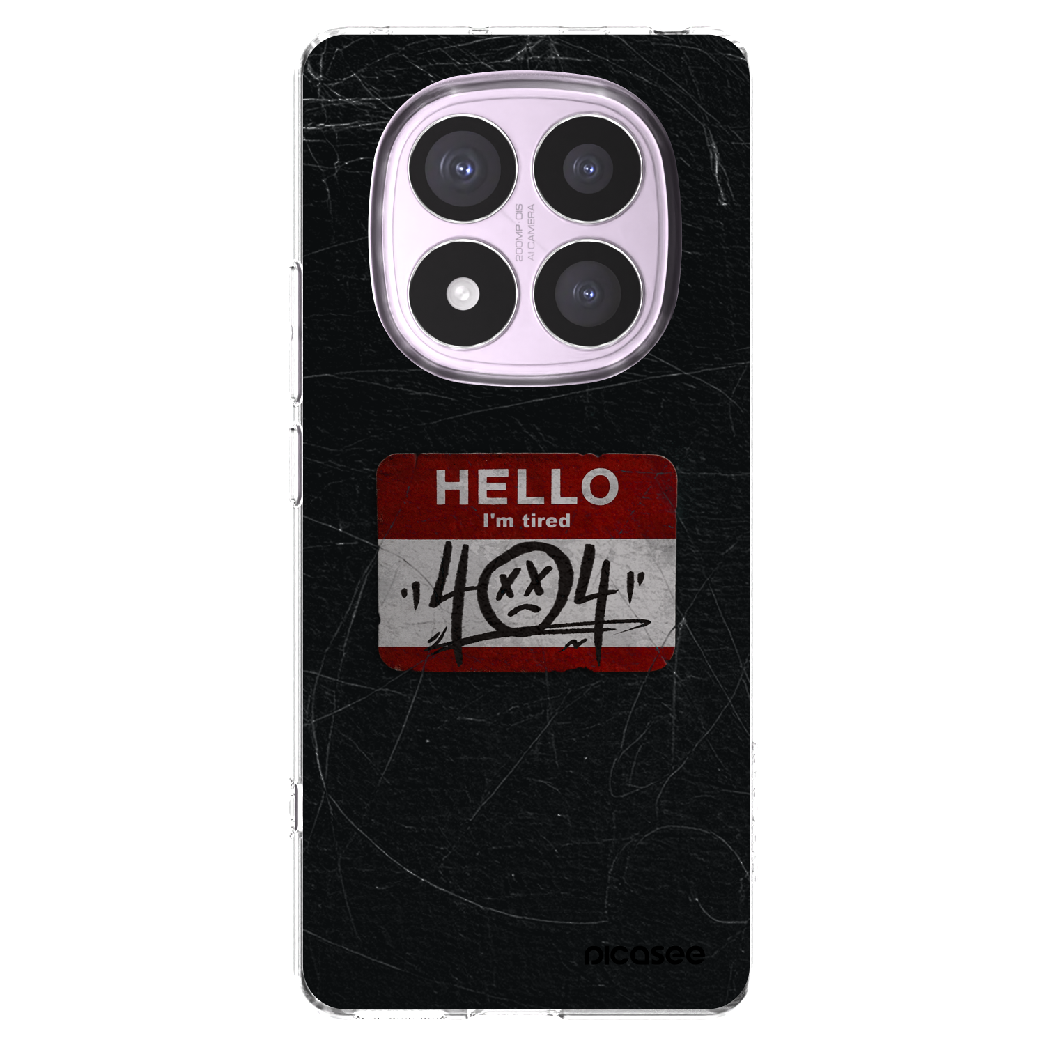 Silikónový prehľadný obal pre Xiaomi Redmi Note 14 Pro 5G - HELLO 404
