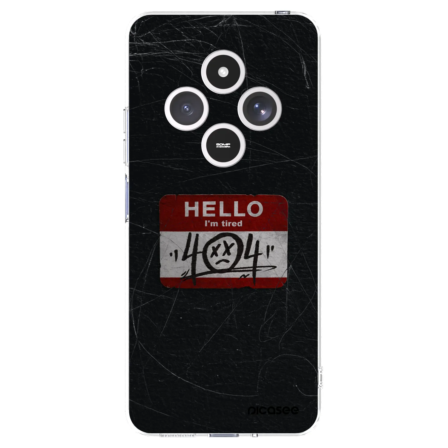 Picasee silikónový prehľadný obal pre Xiaomi Redmi 14C - HELLO 404