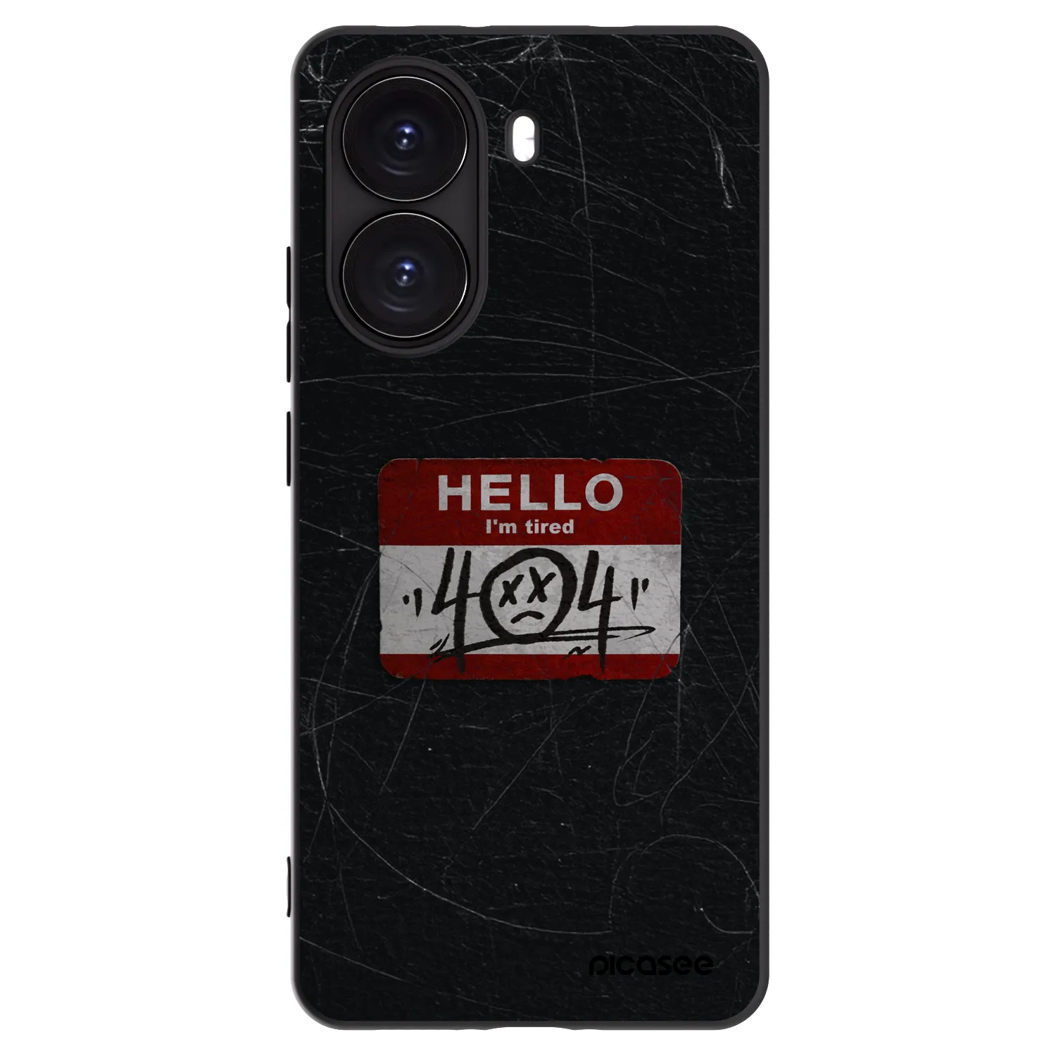 Picasee silikónový čierny obal pre Xiaomi Poco X7 Pro 5G - HELLO 404
