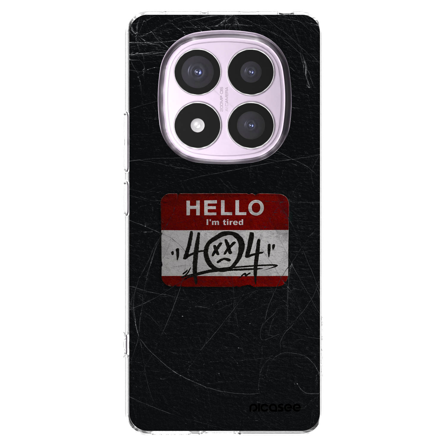 Silikónový prehľadný obal pre Xiaomi Redmi Note 14 Pro 4G - HELLO 404