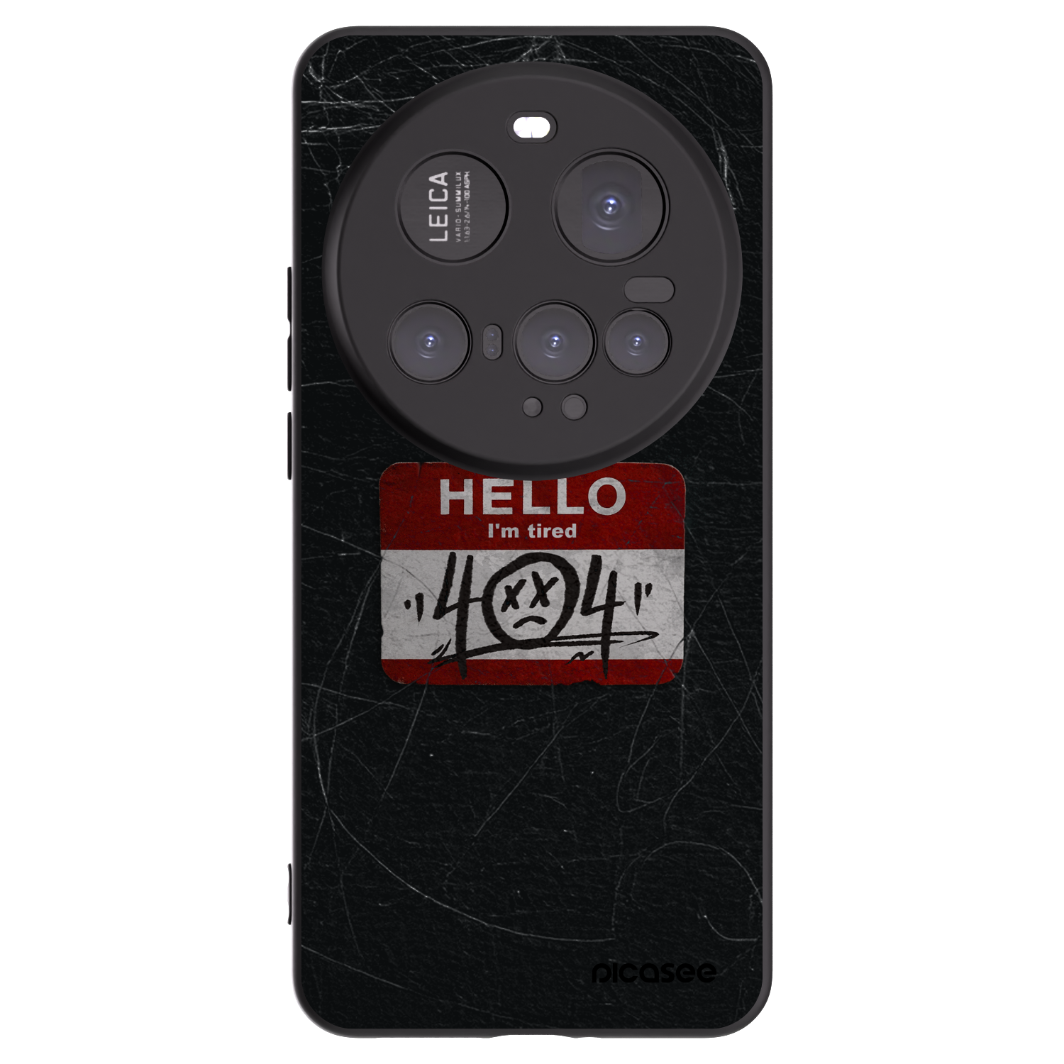 Picasee silikónový čierny obal pre Xiaomi 15 Ultra - HELLO 404