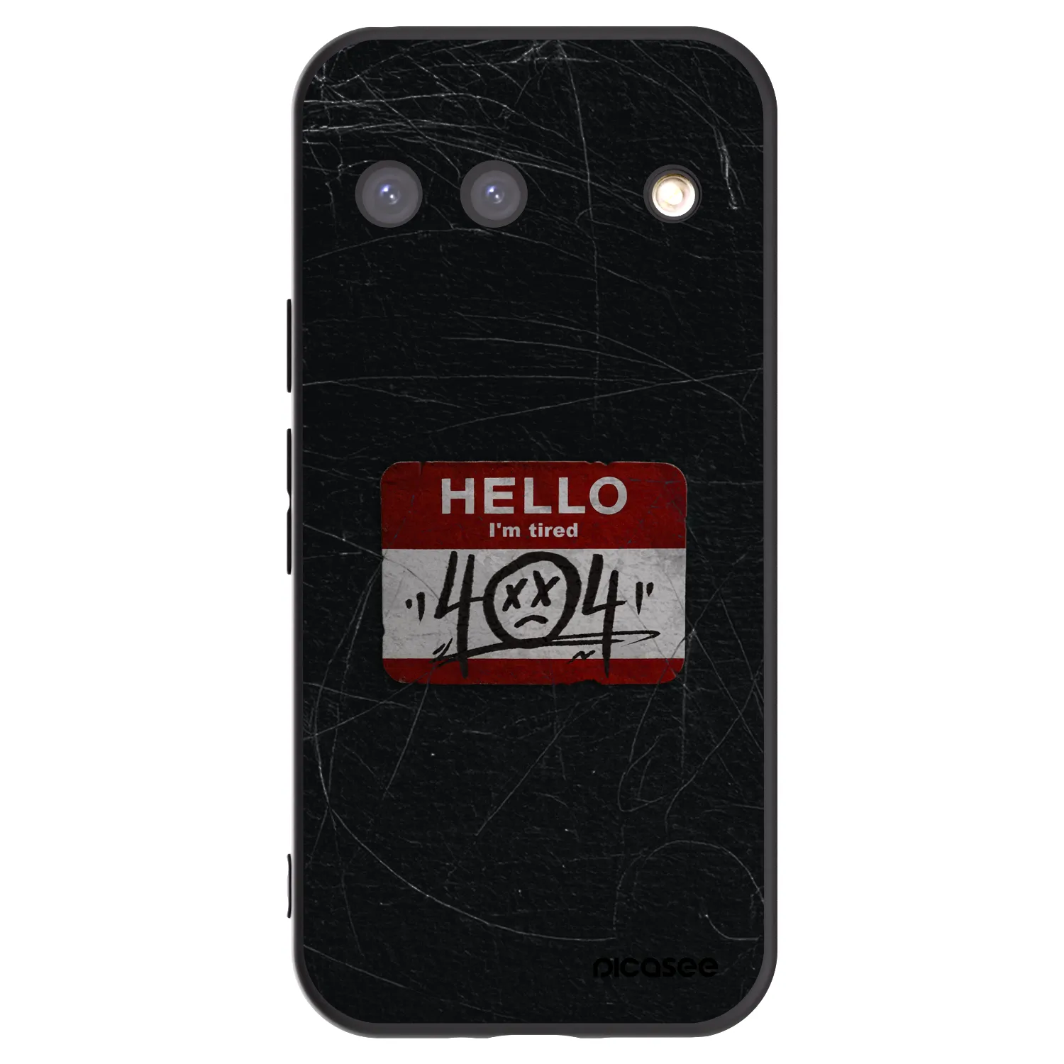 Picasee silikónový čierny obal pre Google Pixel 9 - HELLO 404