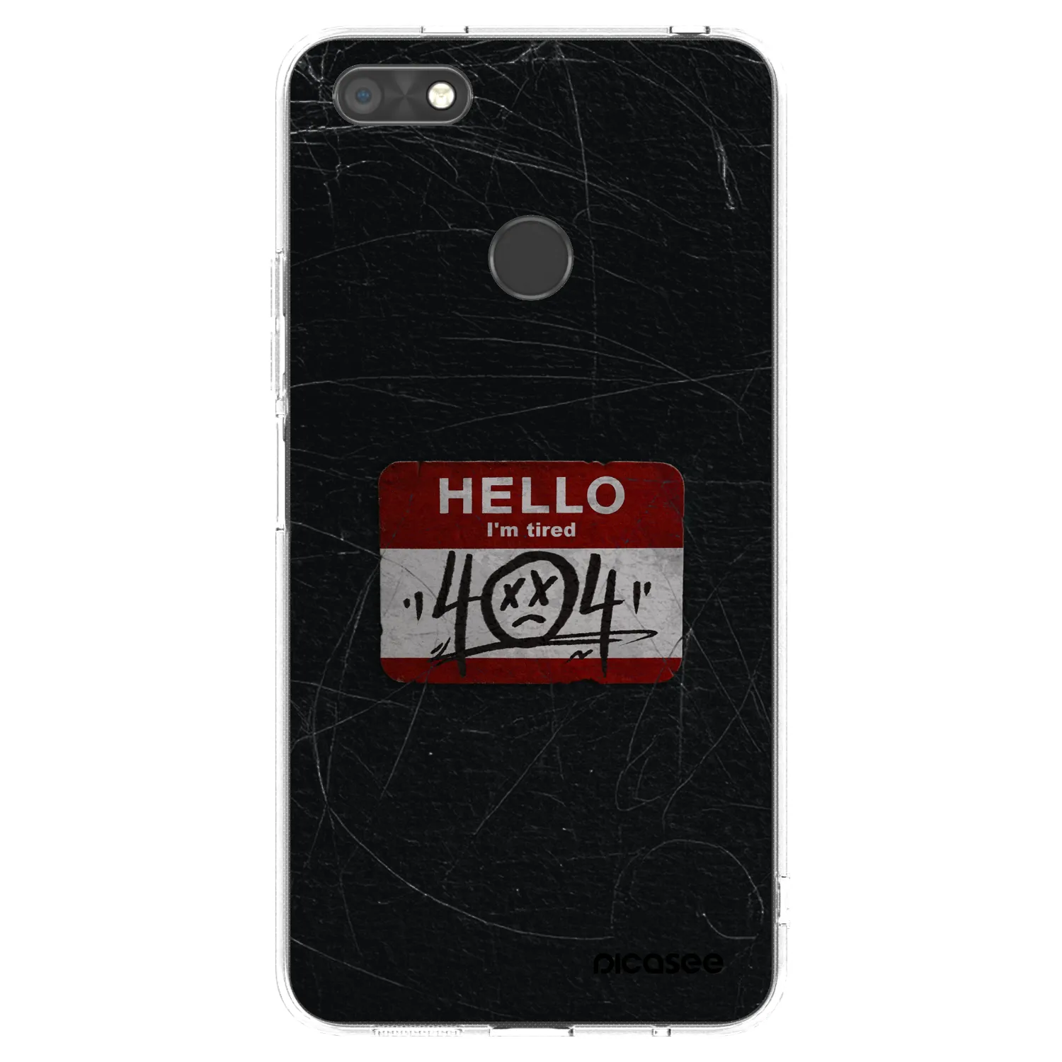 Picasee silikónový prehľadný obal pre Huawei P9 Lite Mini - HELLO 404