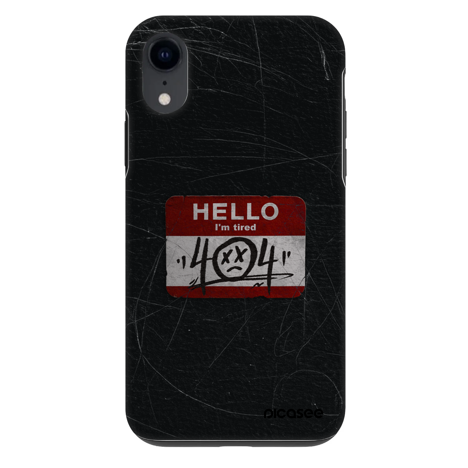 Picasee Fashion Case pre Apple iPhone XR - HELLO 404