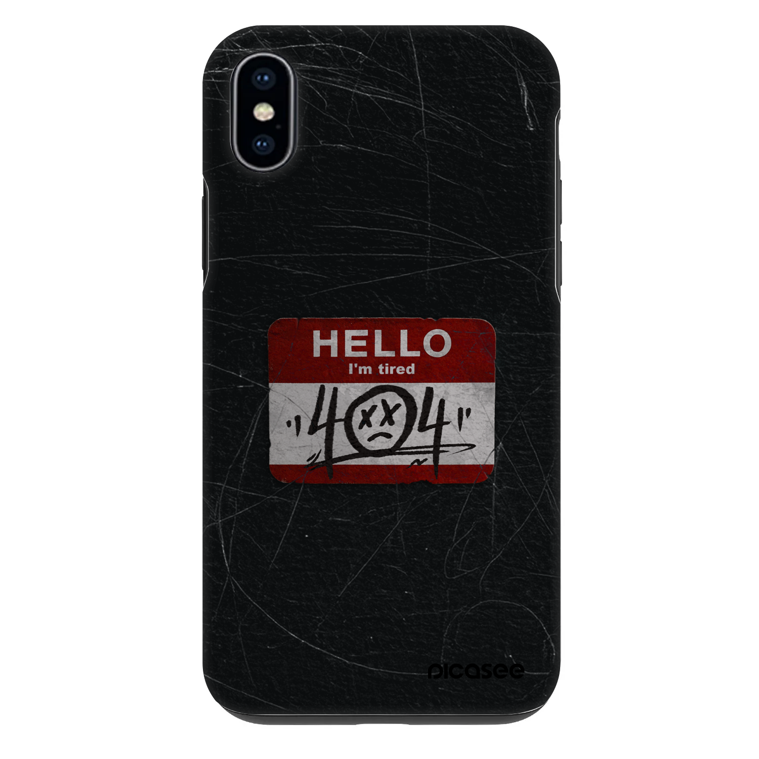 Picasee Fashion Case pre Apple iPhone XS Max - HELLO 404