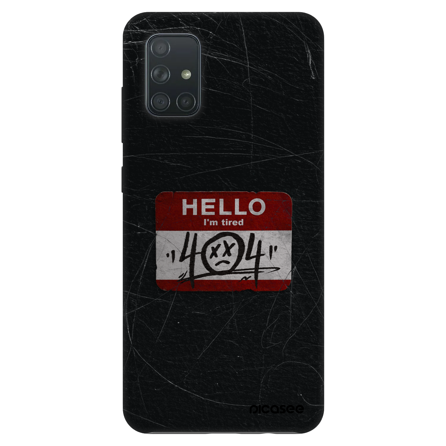 Picasee Fashion Case pre Samsung Galaxy A71 A715F - HELLO 404