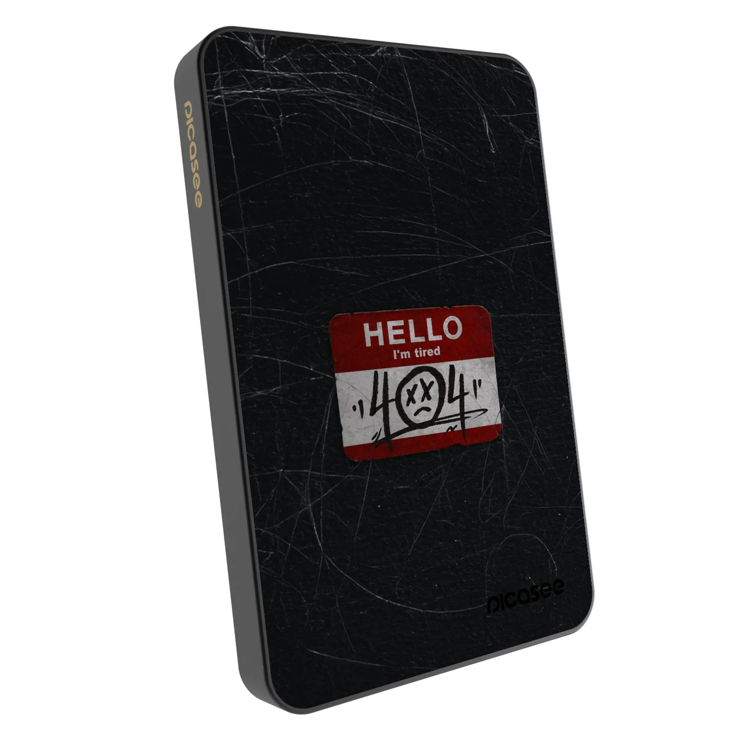 Picasee Powerbanka s MagSafe 5 000 mAh Šedá - HELLO 404