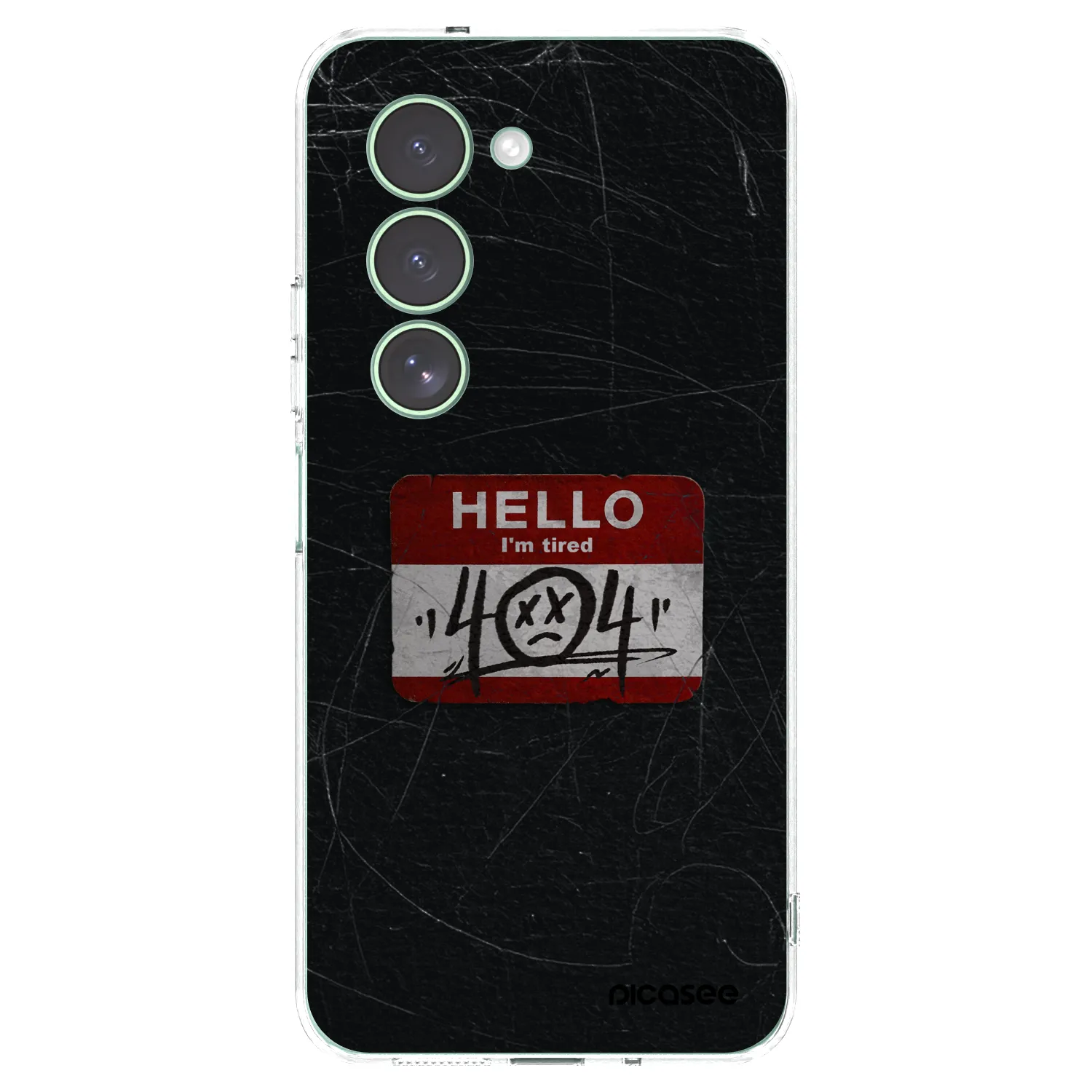 Picasee silikónový prehľadný obal pre Xiaomi Redmi 15 5G - HELLO 404