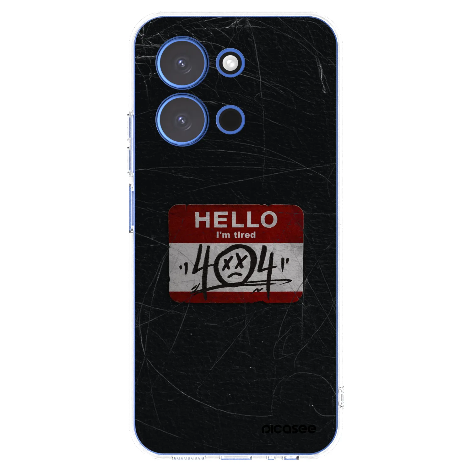 Picasee silikónový prehľadný obal pre Xiaomi Redmi 15C 4G - HELLO 404
