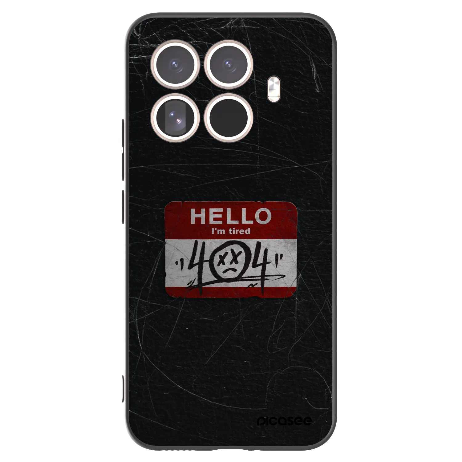 Picasee silikónový čierny obal pre Xiaomi 15T Pro - HELLO 404