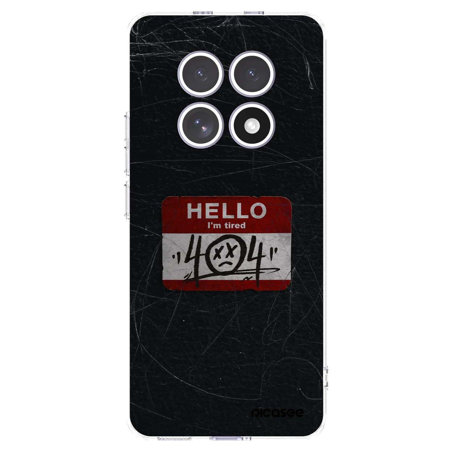Picasee silikónový prehľadný obal pre Xiaomi Redmi Note 15 - HELLO 404