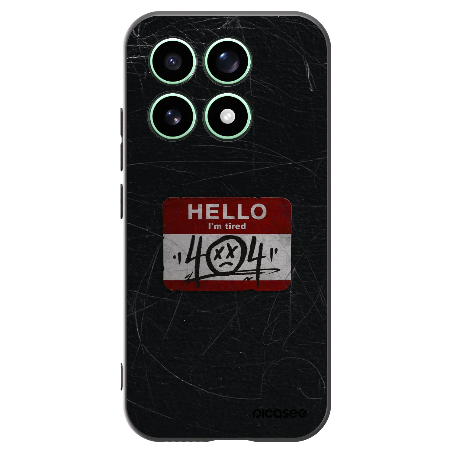 Picasee silikónový čierny obal pre Xiaomi 17 - HELLO 404