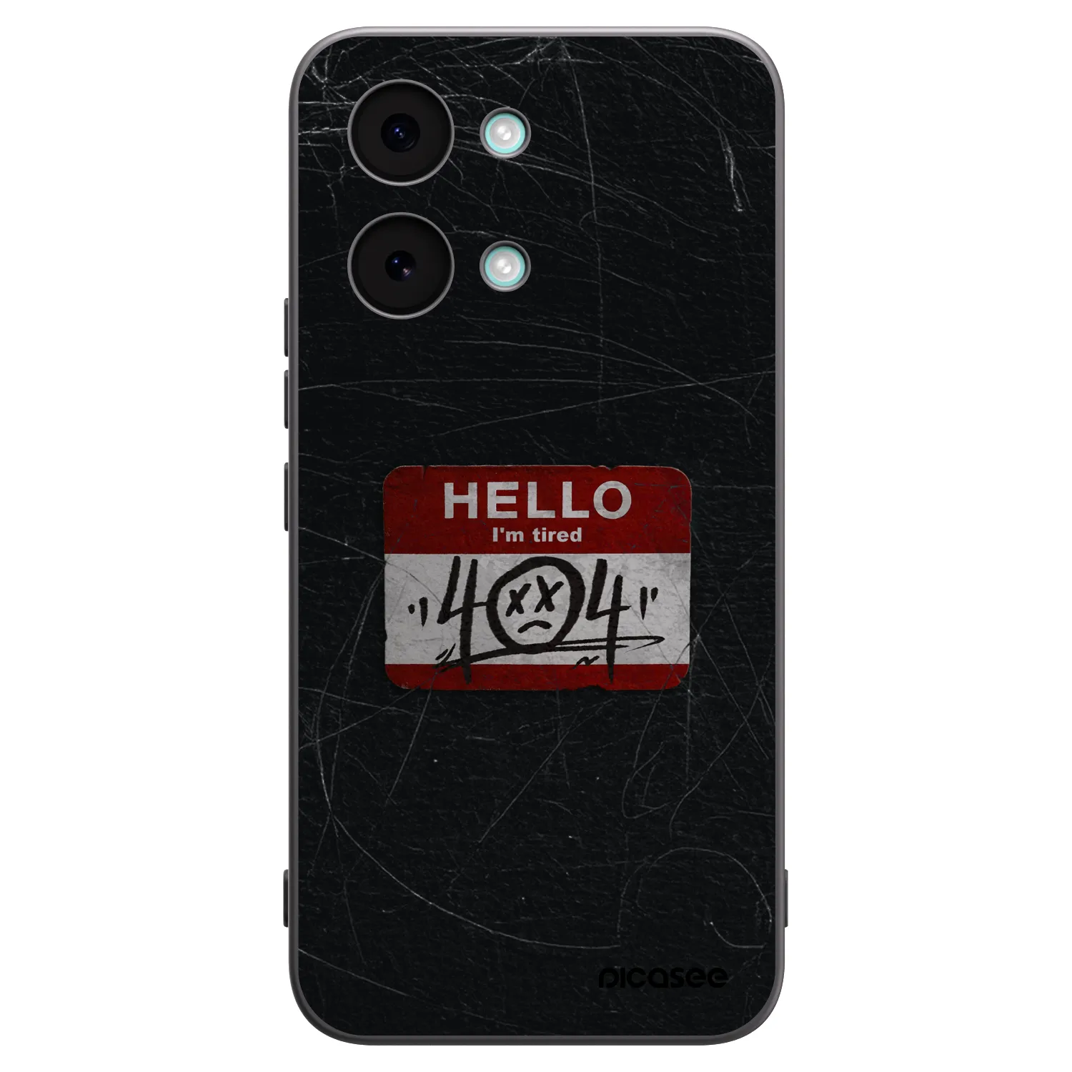 Picasee silikónový čierny obal pre Xiaomi Poco X8 Pro Max - HELLO 404