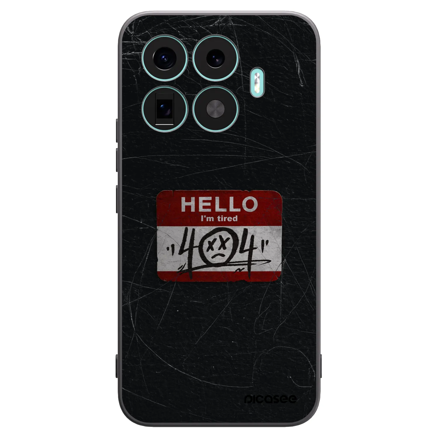 Picasee silikónový čierny obal pre Xiaomi 17T Pro - HELLO 404