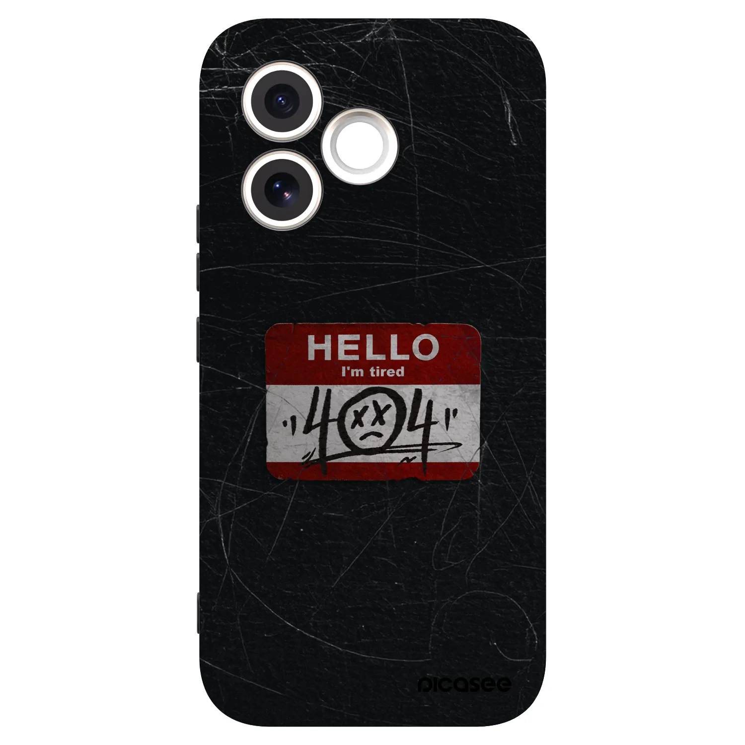 Picasee silikónový čierny obal pre Honor 600 Lite - HELLO 404