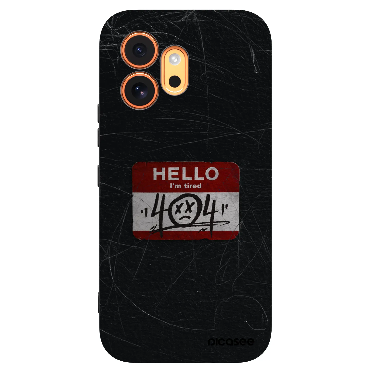Picasee silikónový čierny obal pre Honor 600 - HELLO 404