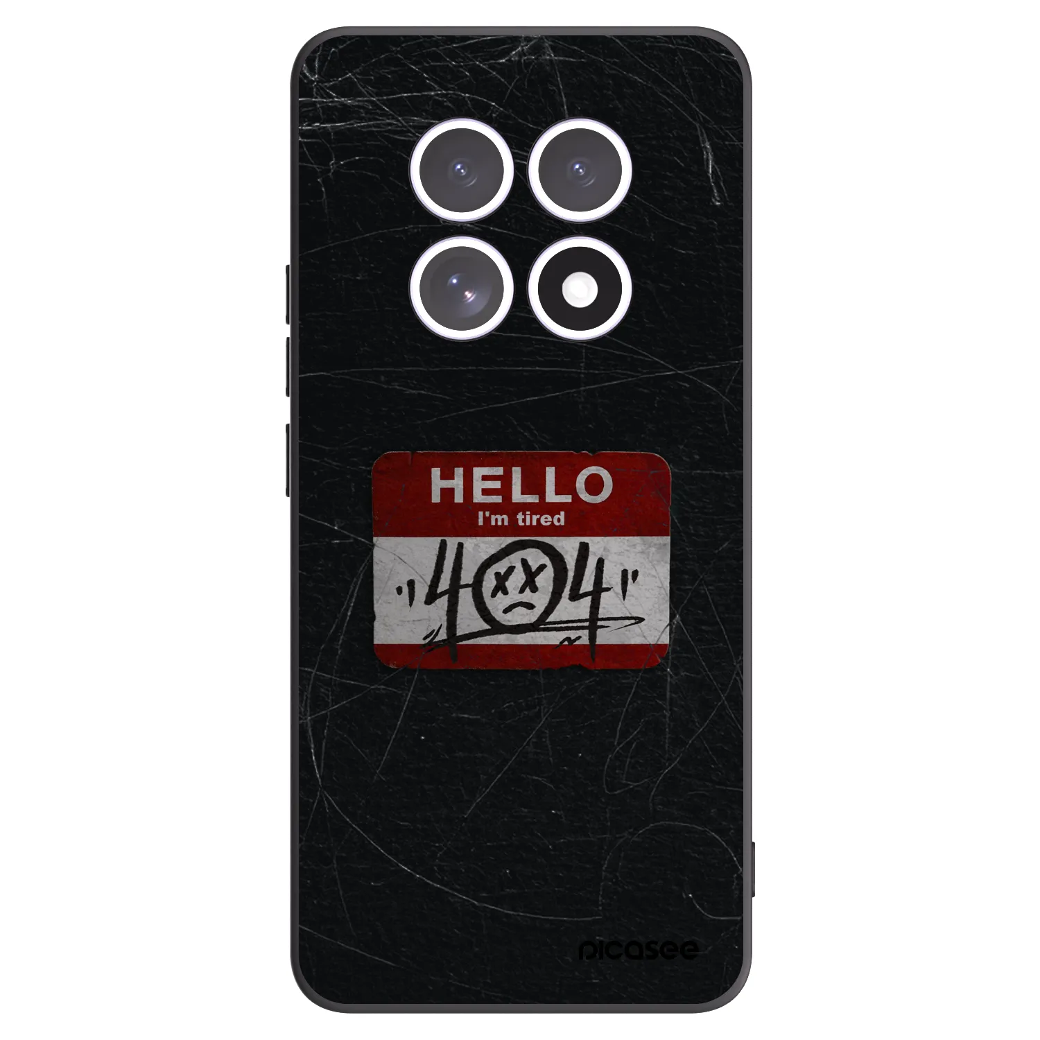 Picasee silikónový čierny obal pre Xiaomi Redmi Note 15 5G - HELLO 404
