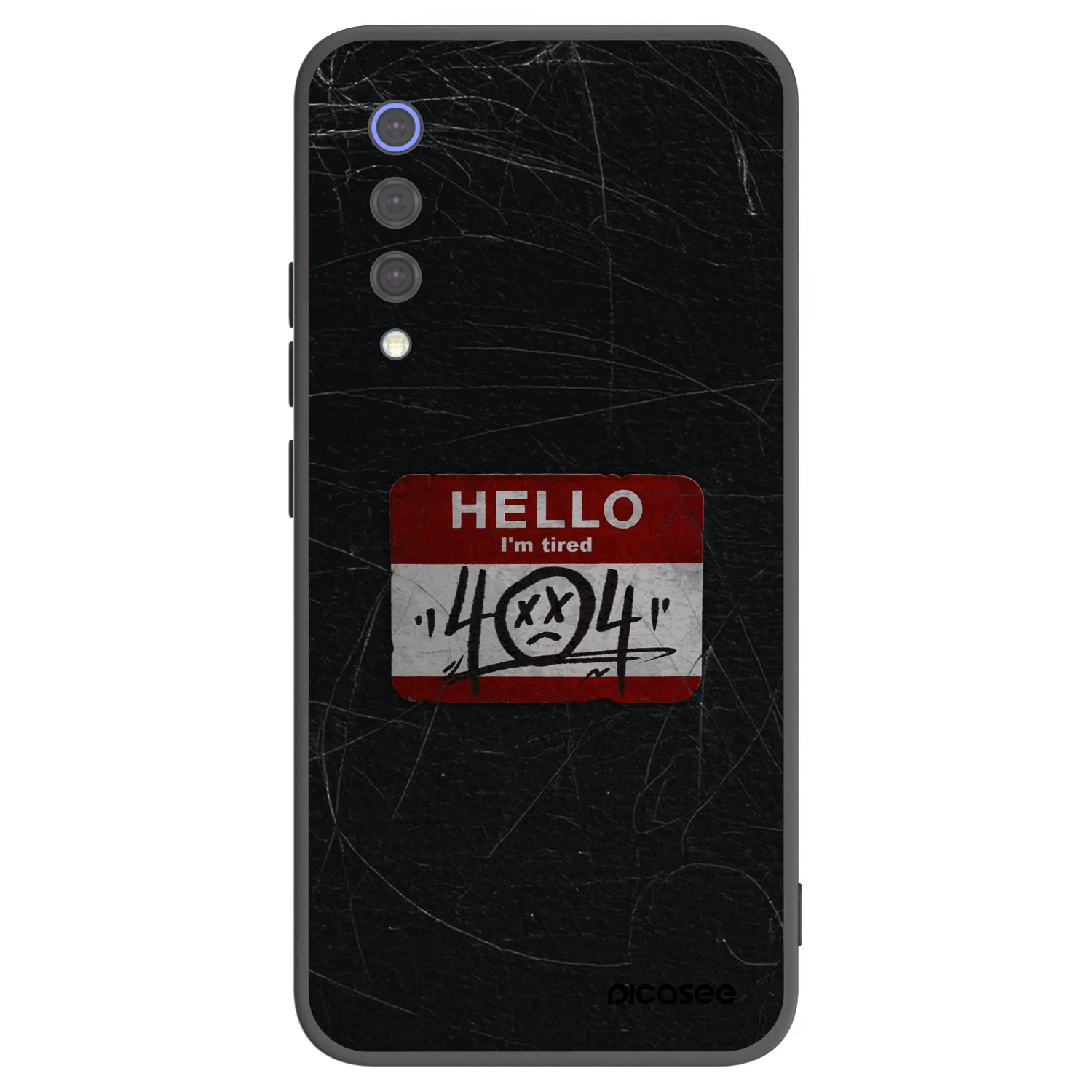 Picasee silikónový čierny obal pre Xiaomi Mi 9 SE - HELLO 404