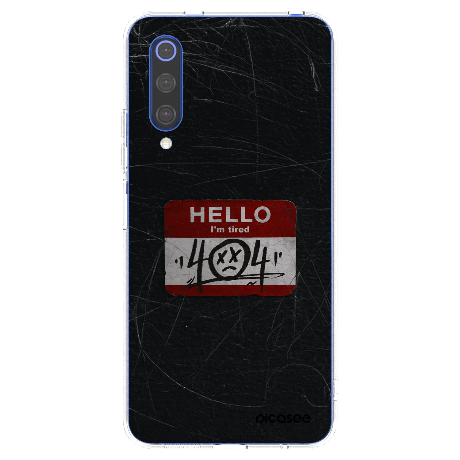 Picasee silikónový prehľadný obal pre Xiaomi Mi 9 SE - HELLO 404