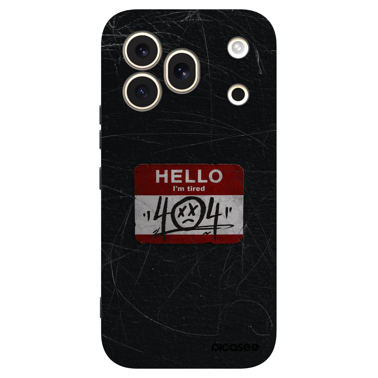 Picasee silikónový čierny obal pre Honor 600 Pro - HELLO 404