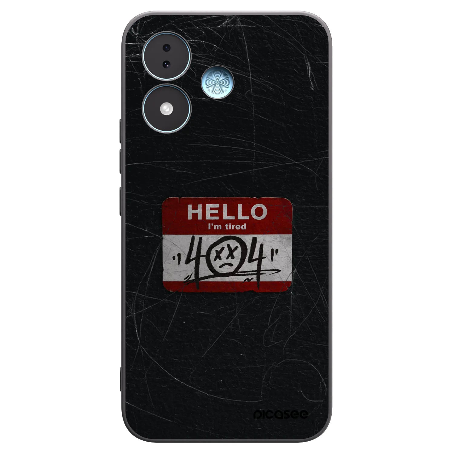 Picasee silikónový čierny obal pre Xiaomi Redmi Note 17 5G - HELLO 404
