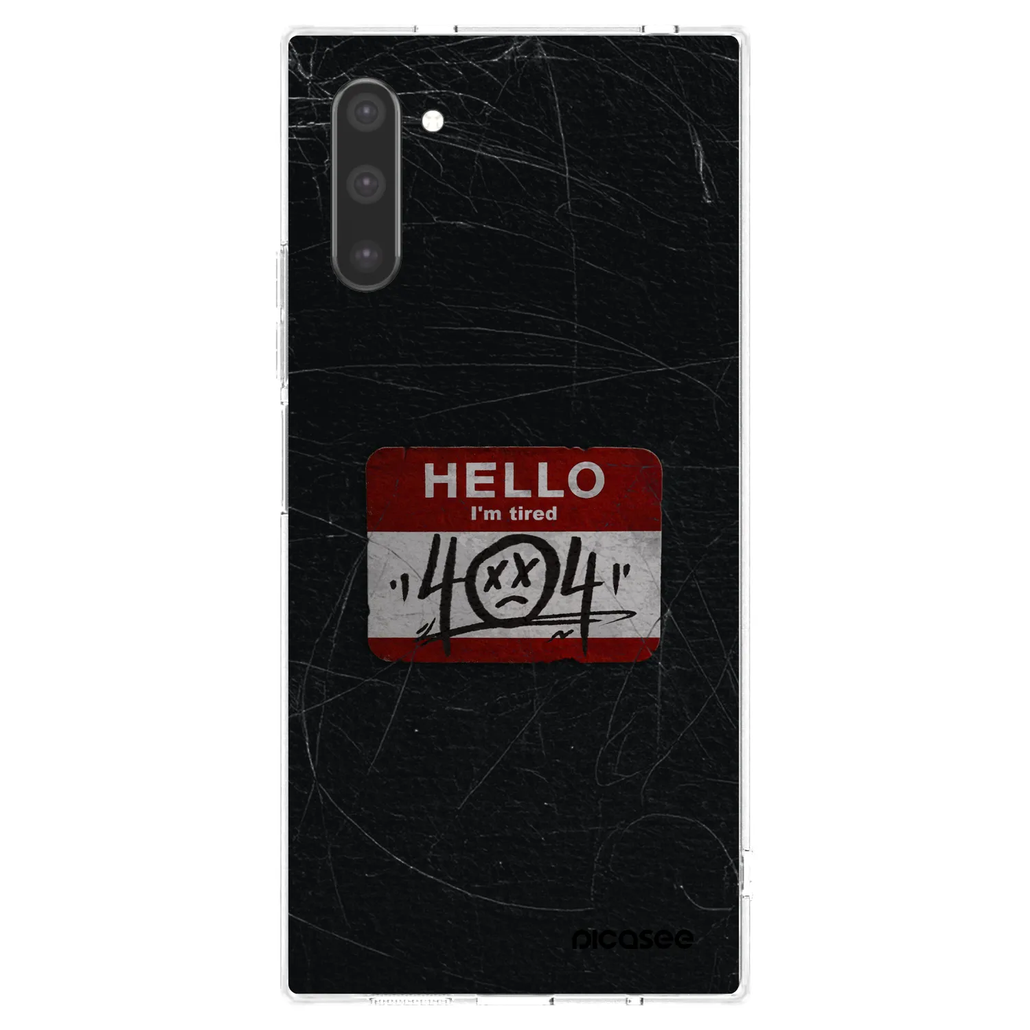 Picasee silikónový prehľadný obal pre Samsung Galaxy Note 10 N970F - HELLO 404