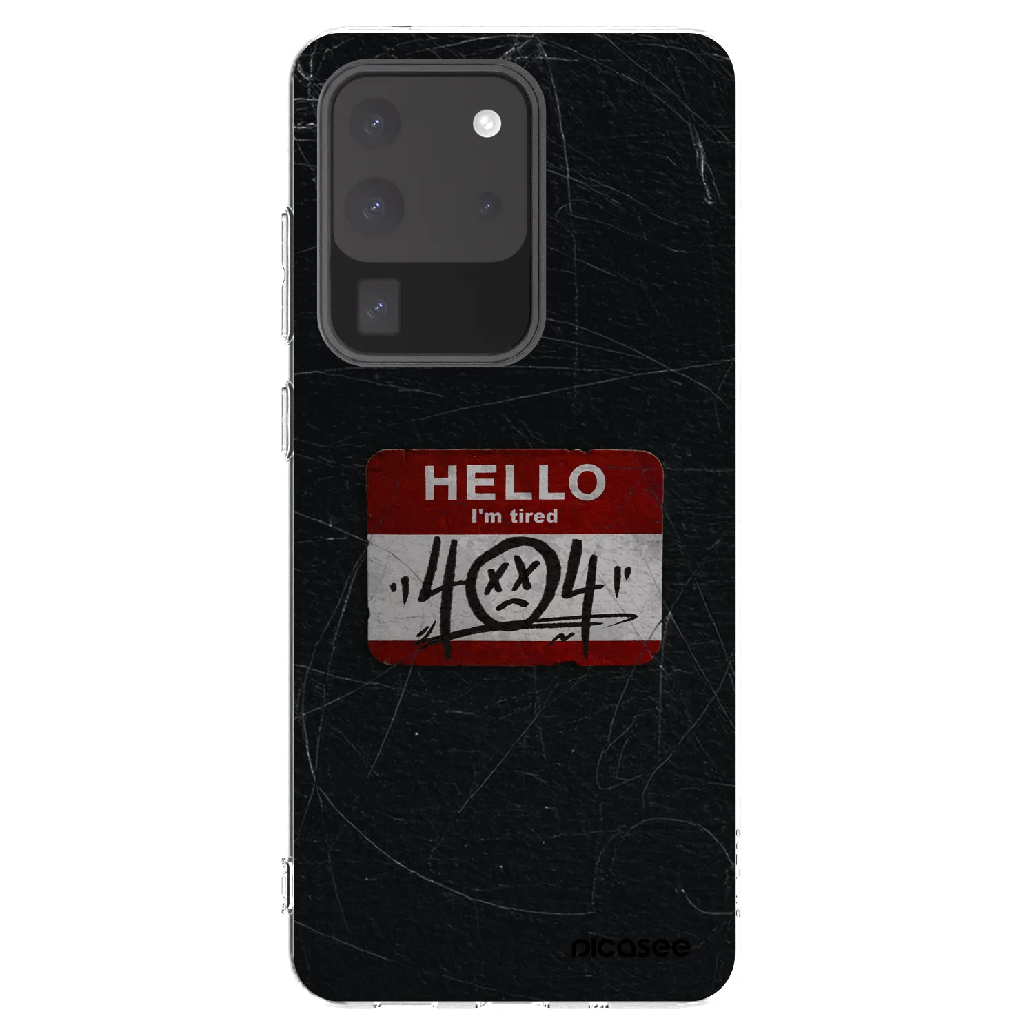 Silikónový prehľadný obal pre Samsung Galaxy S20 Ultra 5G G988F - HELLO 404