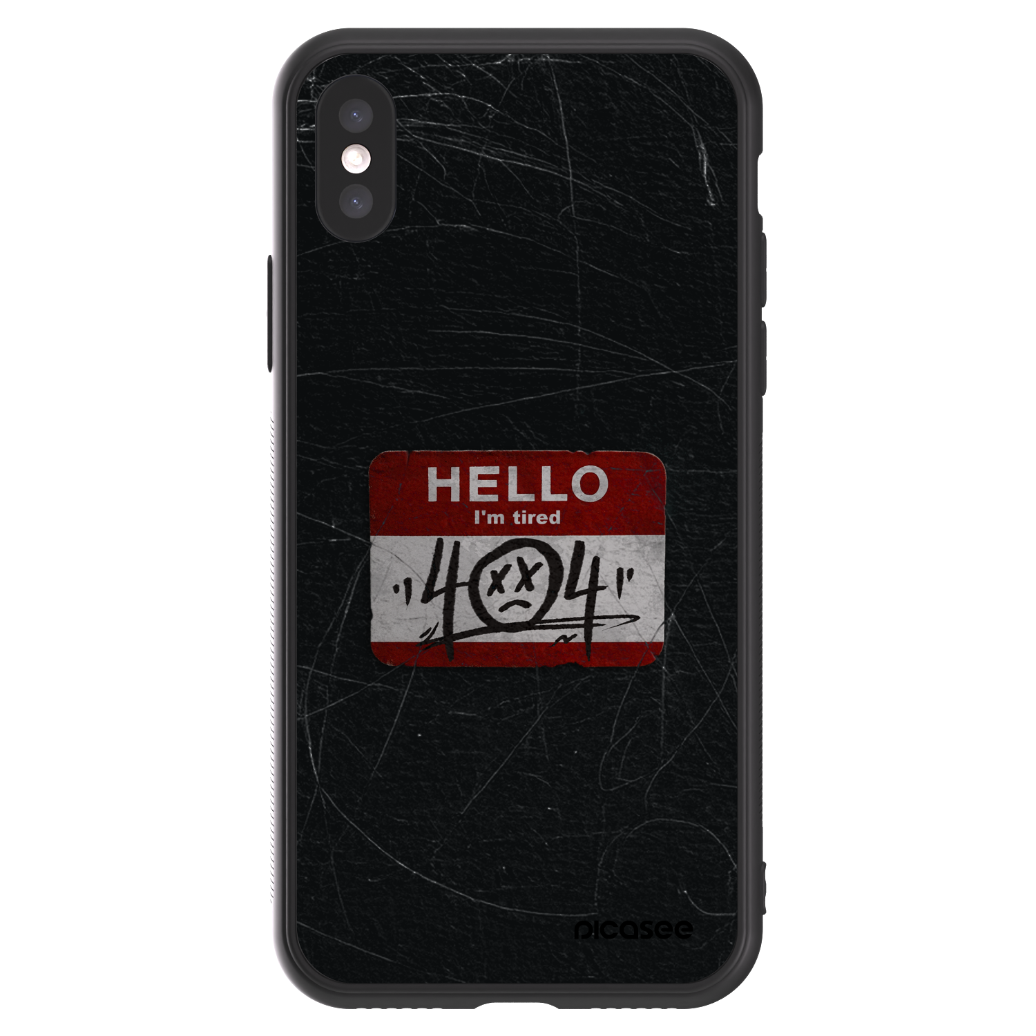 Picasee ULTIMATE CASE pro Apple iPhone X/XS - HELLO 404