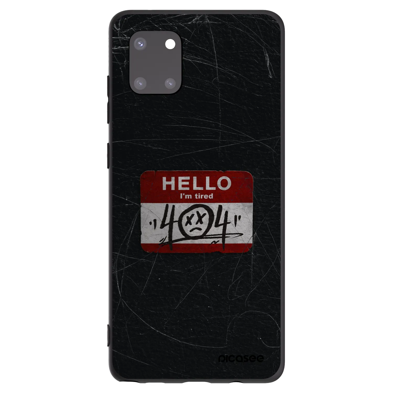 Picasee silikónový čierny obal pre Samsung Galaxy Note 10 Lite N770F - HELLO 404