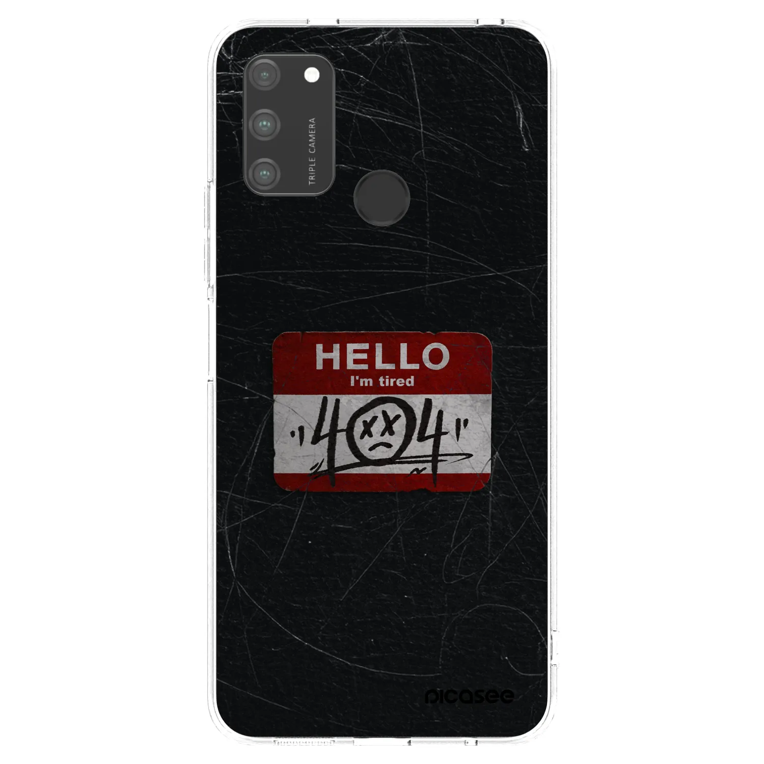 Picasee silikónový prehľadný obal pre Honor 9A - HELLO 404
