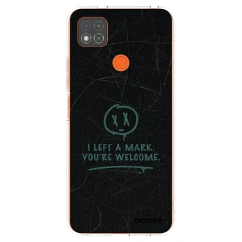 Picasee silikónový prehľadný obal pre Xiaomi Redmi 9C - LEFT A MARK