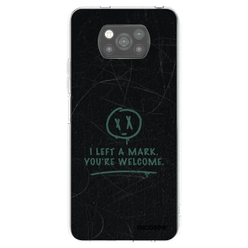 Picasee silikónový čierny obal pre Xiaomi Poco X3 - LEFT A MARK
