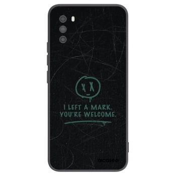 Picasee silikónový čierny obal pre Xiaomi Poco M3 - LEFT A MARK
