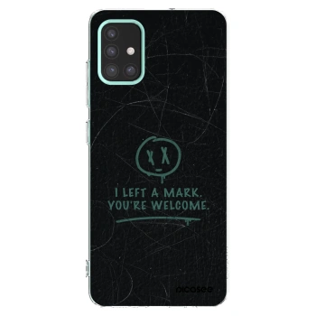 Picasee silikónový prehľadný obal pre Samsung Galaxy M31s - LEFT A MARK