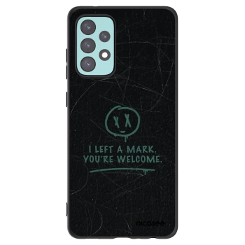 Picasee silikónový čierny obal pre Samsung Galaxy A72 A725F - LEFT A MARK