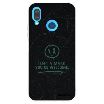 Picasee silikónový prehľadný obal pre Huawei P20 Lite - LEFT A MARK