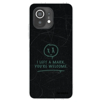 Picasee silikónový prehľadný obal pre Xiaomi Mi 11 - LEFT A MARK