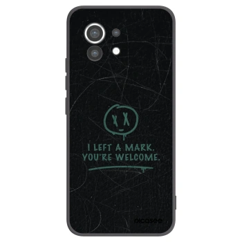 Picasee silikónový čierny obal pre Xiaomi Mi 11 - LEFT A MARK