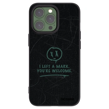 Picasee silikónový čierny obal pre Apple iPhone 13 Pro - LEFT A MARK