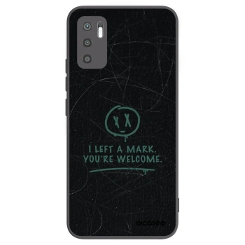 Picasee silikónový čierny obal pre Xiaomi Redmi Note 10 5G - LEFT A MARK