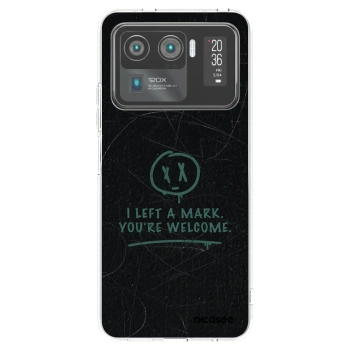 Picasee silikónový prehľadný obal pre Xiaomi Mi 11 Ultra - LEFT A MARK