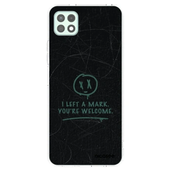 Picasee silikónový prehľadný obal pre Samsung Galaxy A22 A226B 5G - LEFT A MARK