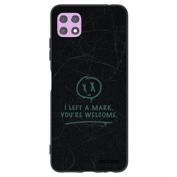 Picasee silikónový čierny obal pre Samsung Galaxy A22 A226B 5G - LEFT A MARK